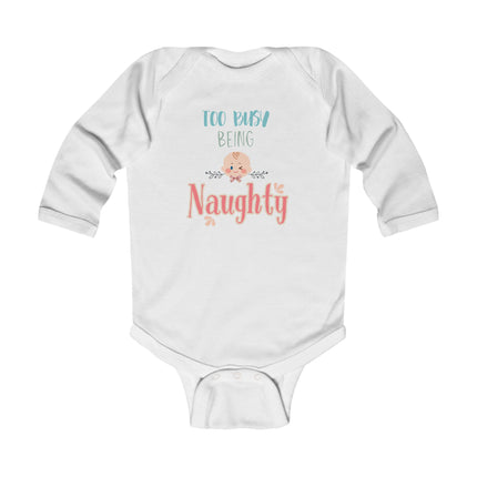Naughty Infant Long Sleeve Bodysuit - NGOWE STORE