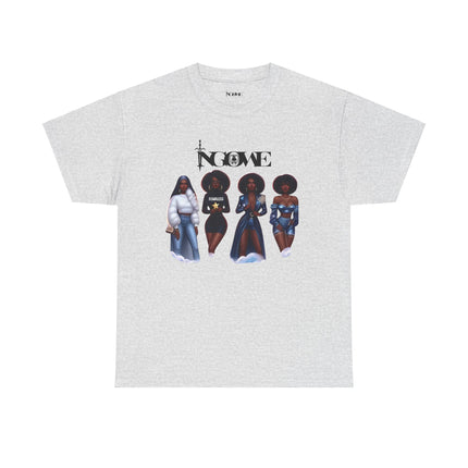 NGOWE Fearless Sisterhood Love Unisex Heavy Cotton Tee - NGOWE STORE