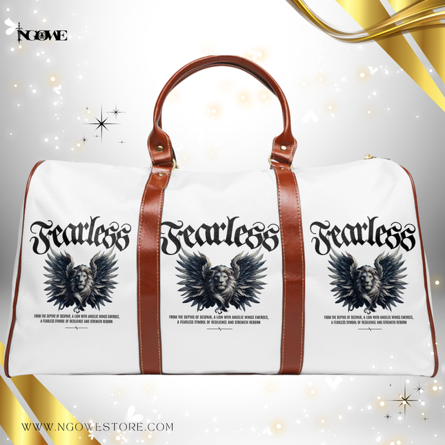 Fearless Lion Wings Waterproof Travel Bag - NGOWE STORE