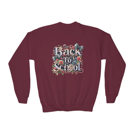 Back to School Youth Crewneck Sweatshirt - NGOWE STORE