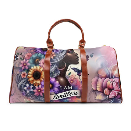 I Am Limitless Affirmation Waterproof Travel Bag - NGOWE STORE
