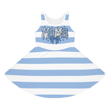 MAMA Girls' Sleeveless Sundress (AOP) - NGOWE STORE