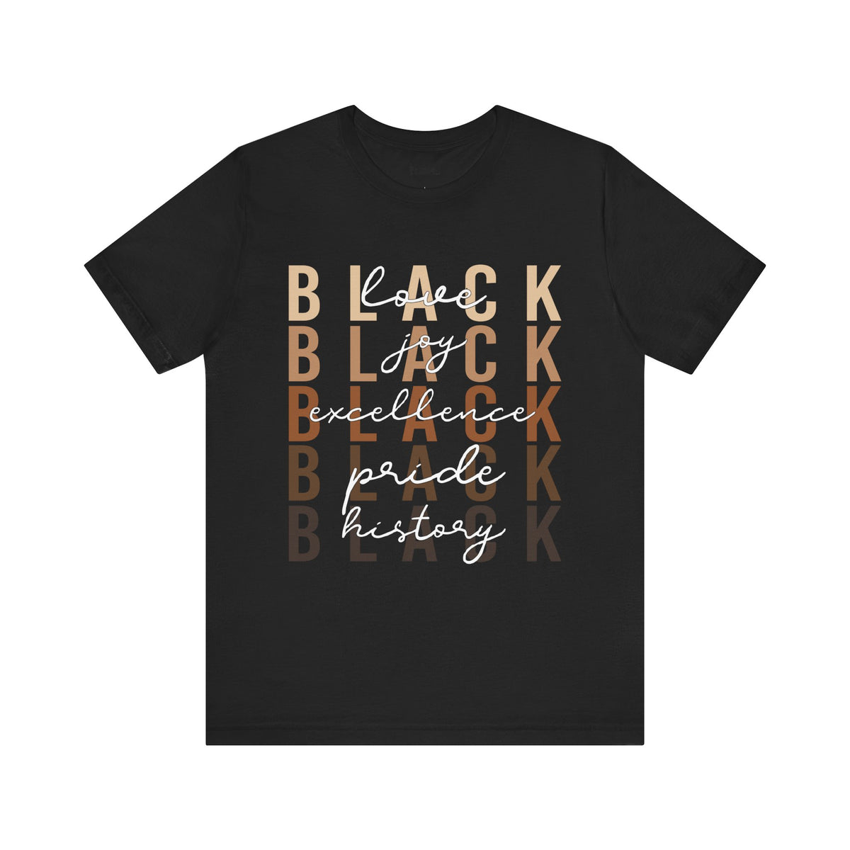 Black Pride Unisex Jersey Short Sleeve Tee - NGOWE STORE