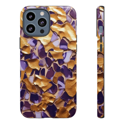 Gold and Purple Tough Cases