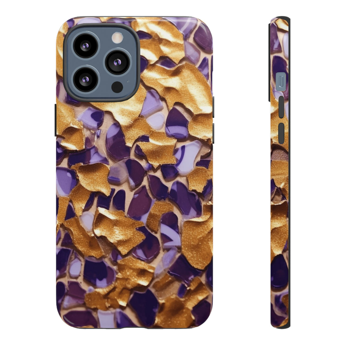 Gold and Purple Tough Cases - NGOWE STORE