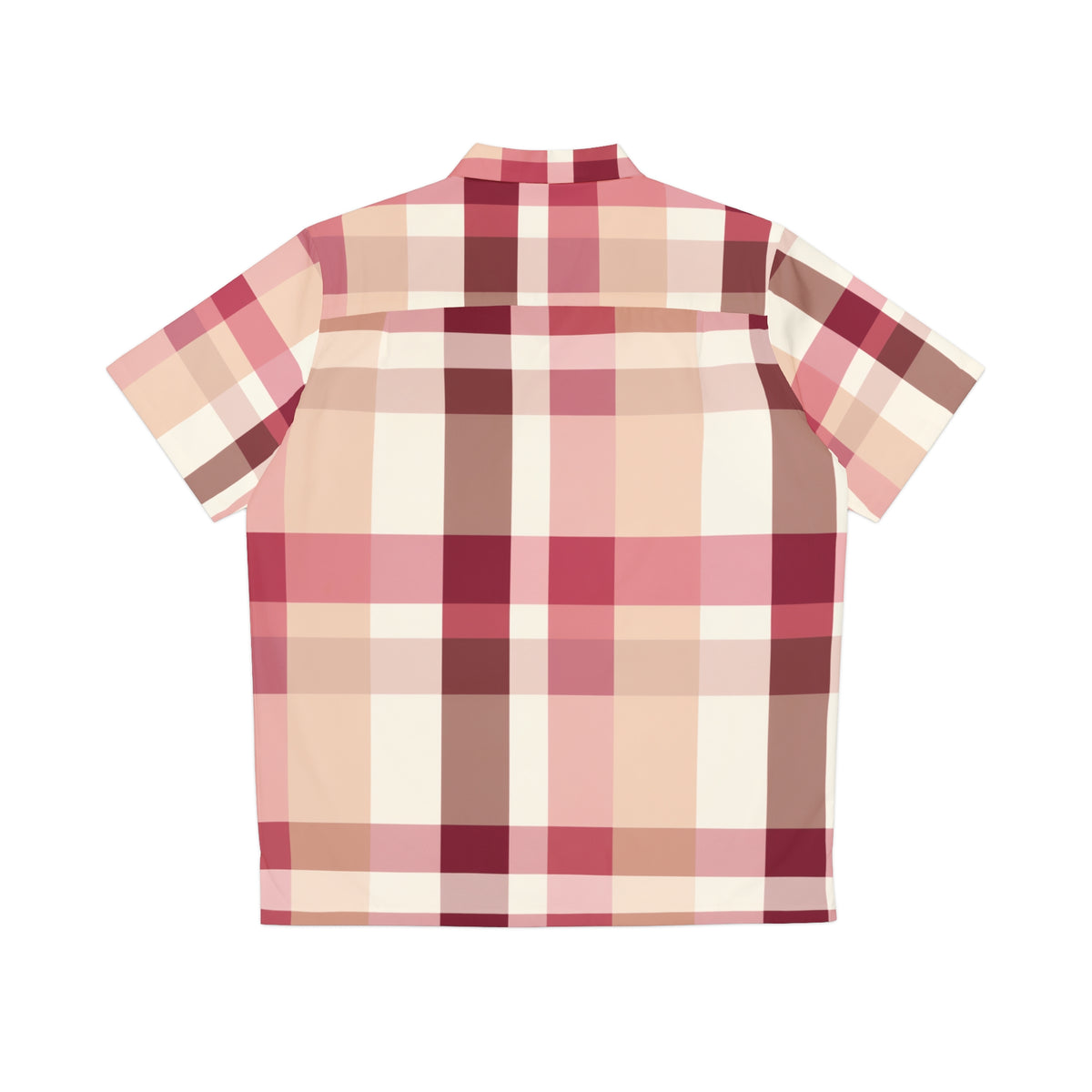 Plaid Men's African Shirt (AOP) - NGOWE STORE
