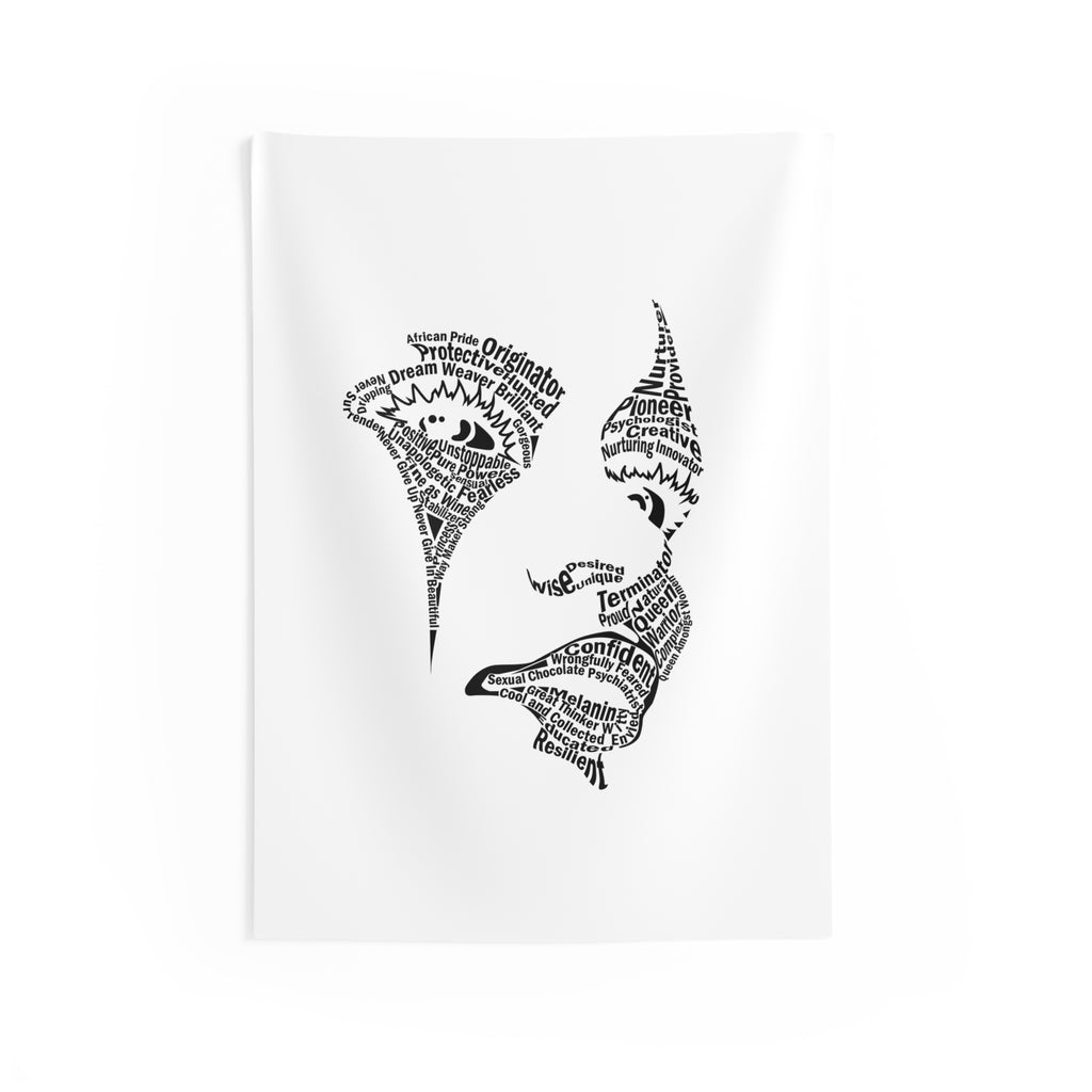Word Art Indoor Wall Tapestries - NGOWE STORE