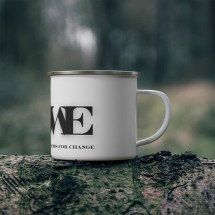 New Generation Of Warriors For Change (NGOWE) Enamel Camping Mug - NGOWE STORE