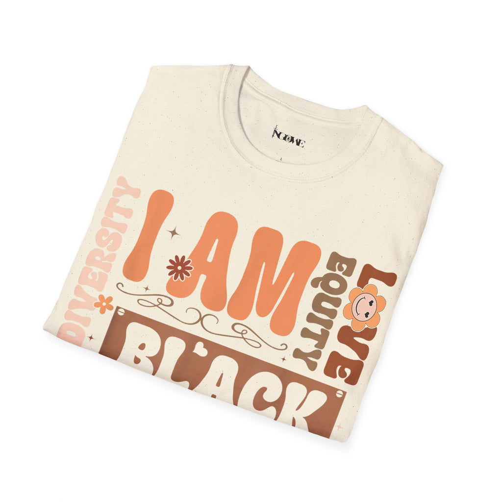 I Am Black History Unisex Soft style T-Shirt - NGOWE STORE