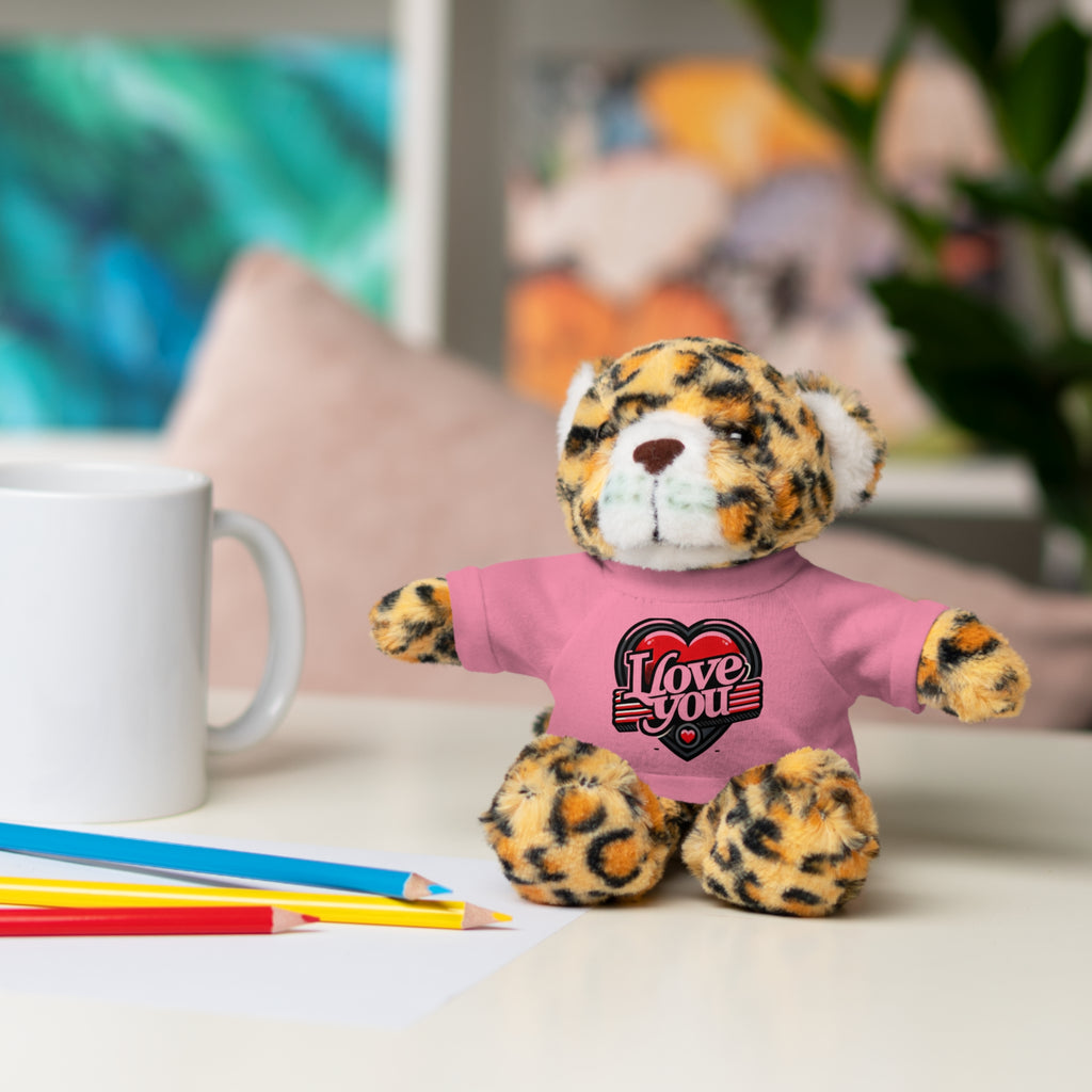 I Love You Stuffed Animals with Tee - NGOWE STORE