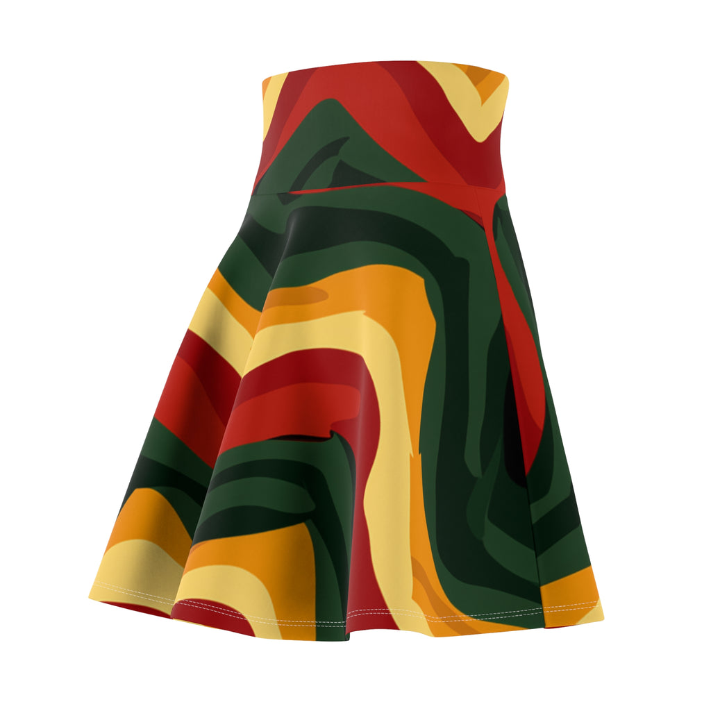 Women's Skater Skirt (AOP) - NGOWE STORE