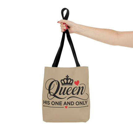 Queen His One and Only Tote Bag (AOP)