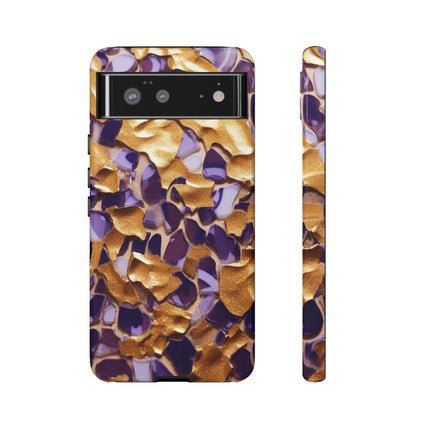 Gold and Purple Tough Cases