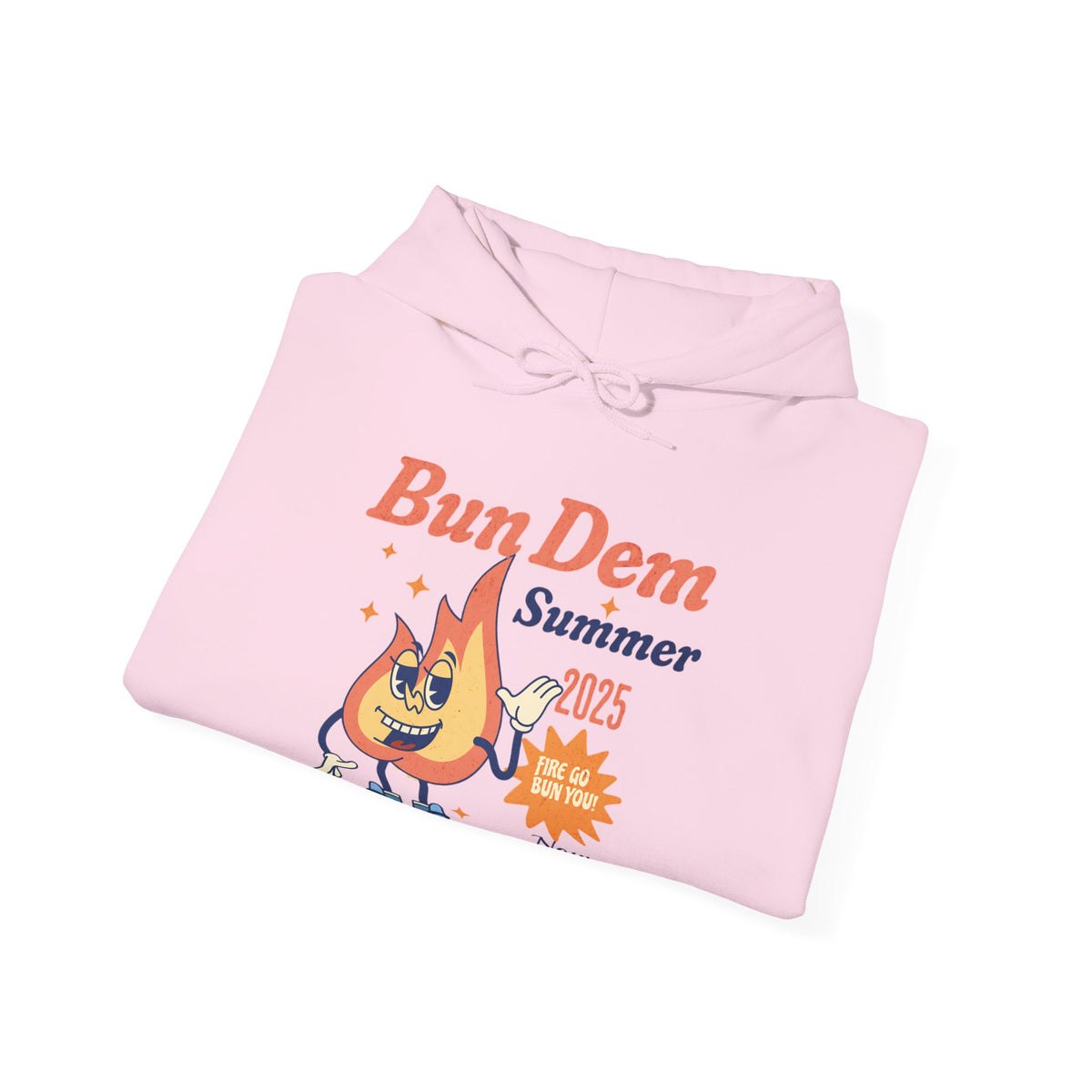 Bun Dem Summer Hoodie - Unisex Heavy Blend™ Sweatshirt, Chill Vibe, Perfect for Summer Parties, Gifts, Casual Wear, Streetwear - NGOWE STORE