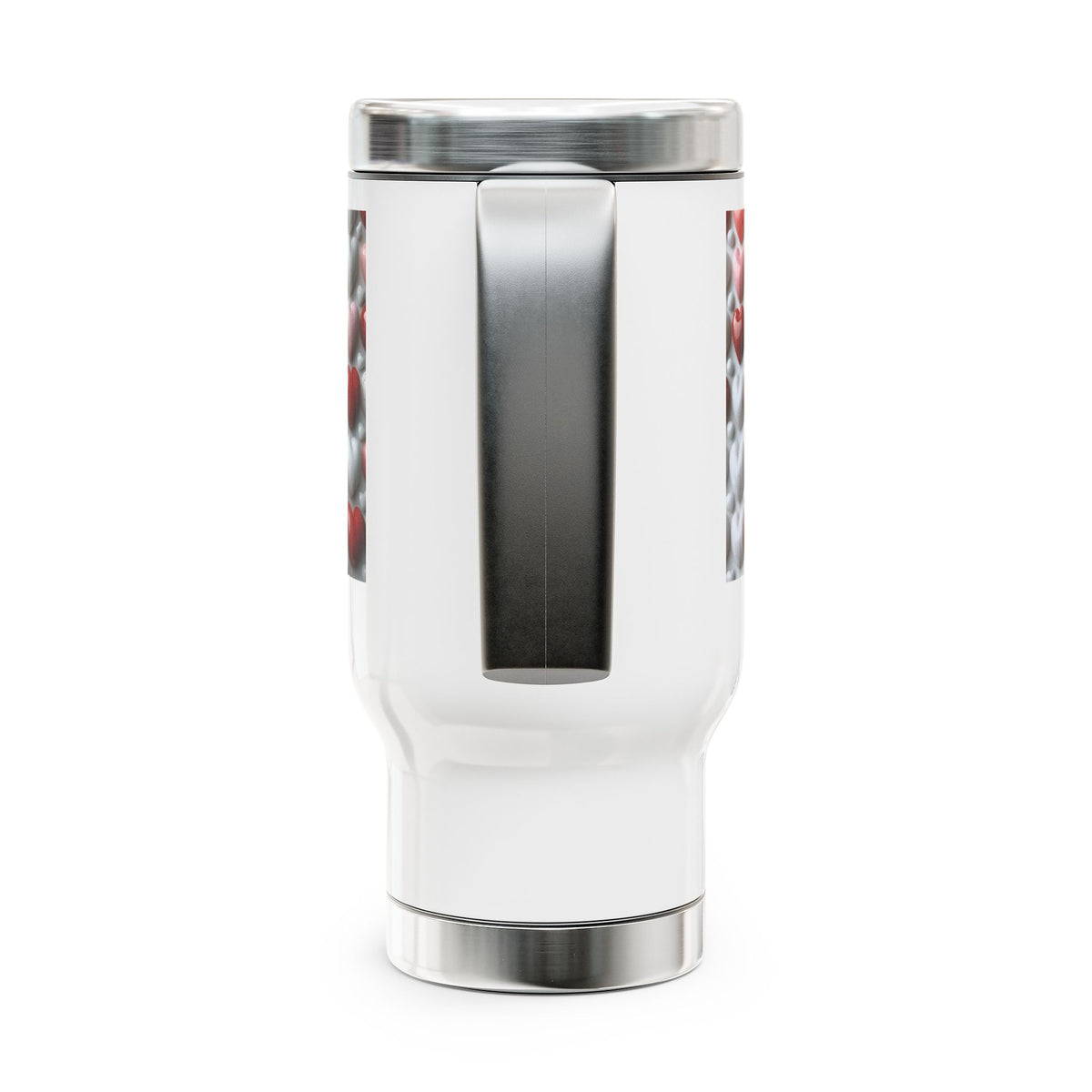 Fearless Stainless Steel Travel Mug with Handle, 14oz - NGOWE STORE