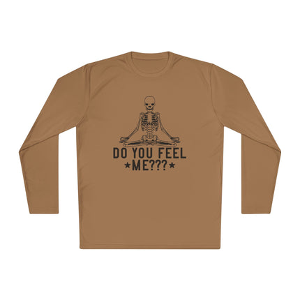 Do You Feel Me Unisex Lightweight Long Sleeve Tee - NGOWE STORE