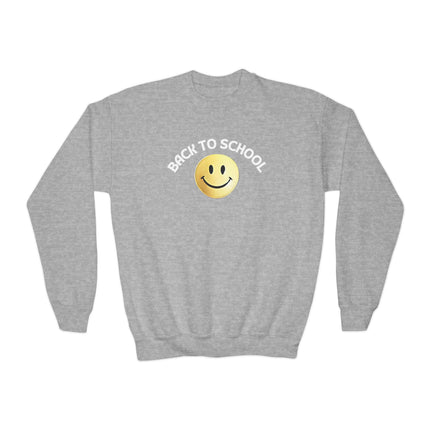 Back to School Youth Crewneck Sweatshirt