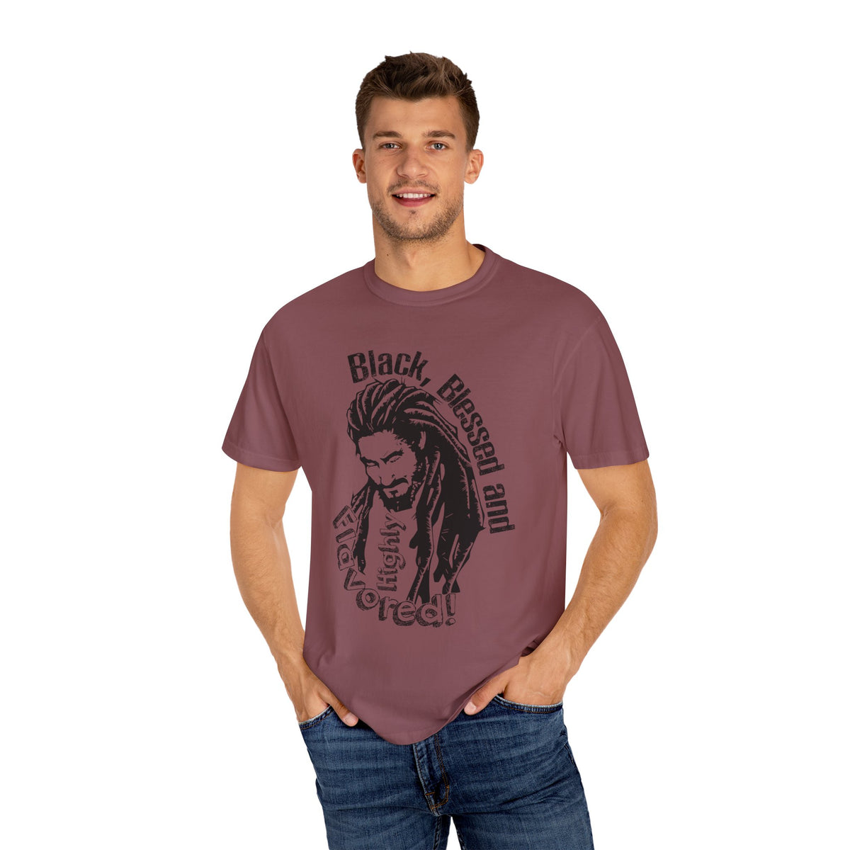 Highly Blessed Unisex Garment-Dyed T-shirt - NGOWE STORE