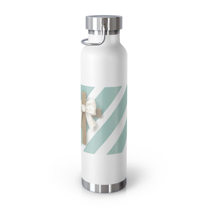 Stay Fearless Copper Vacuum Insulated Bottle, 22oz