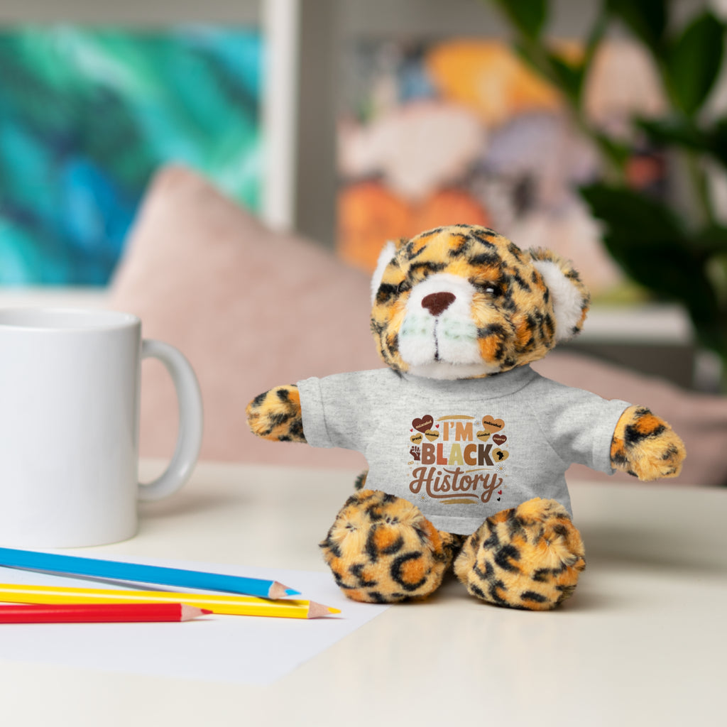 I'm Black History Stuffed Animals with Tee - NGOWE STORE