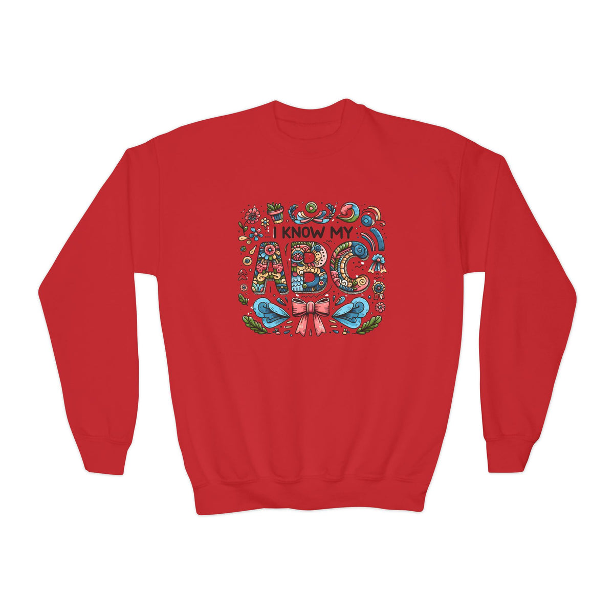 I know my ABC Youth Crewneck Sweatshirt - NGOWE STORE
