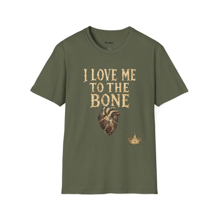 LOVE ME TO THE BONE™ Unisex Softstyle T-Shirt | FIRE 6 RED™