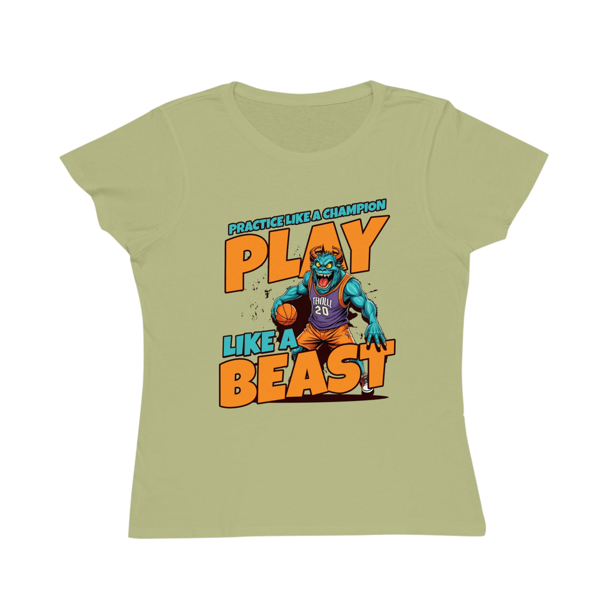Play Like A Beast Organic Women's Classic T-Shirt - NGOWE STORE