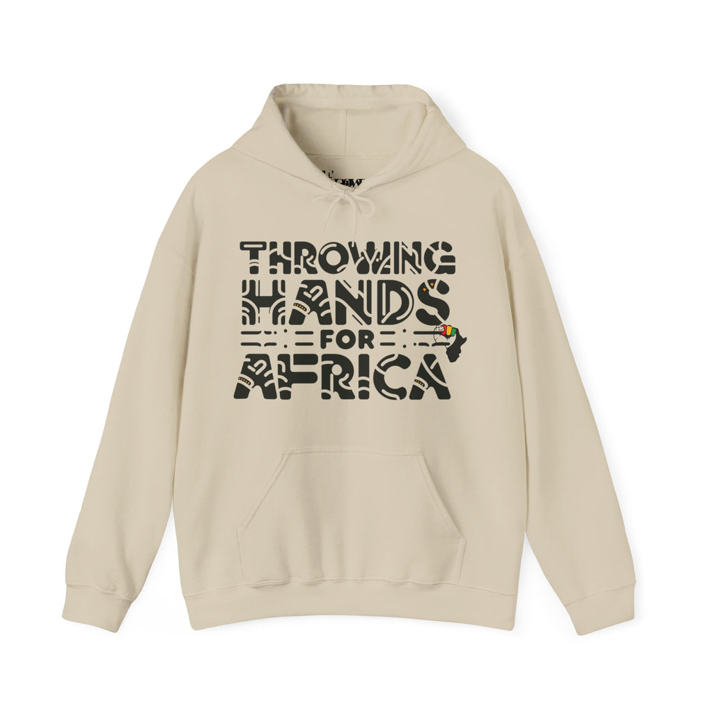 Throwing Hands For Africa Unisex Heavy Blend™ Hooded Sweatshirt - NGOWE STORE