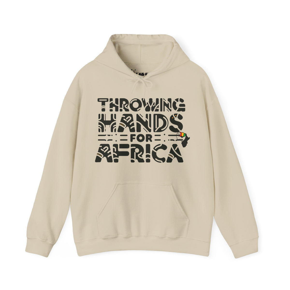 Throwing Hands For Africa Unisex Heavy Blend™ Hooded Sweatshirt - NGOWE STORE