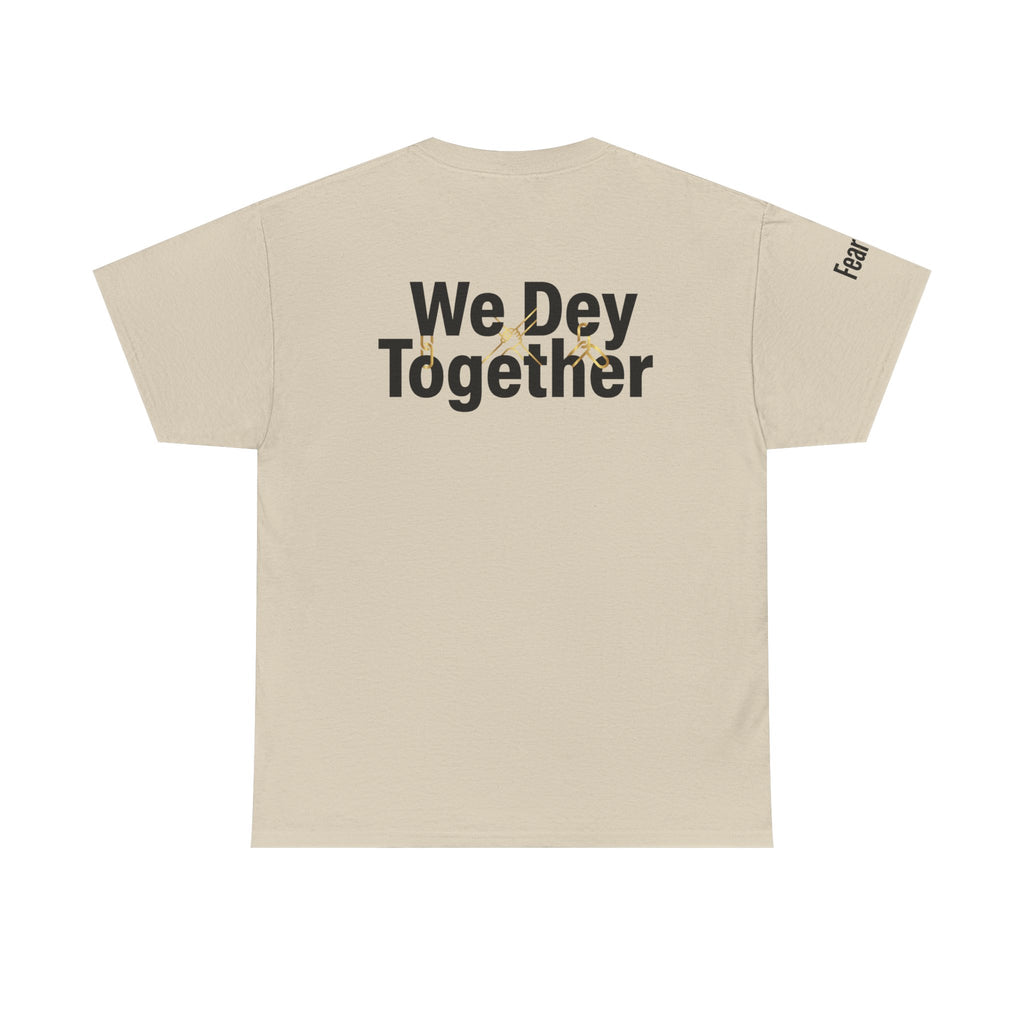"AdeAde 'We Dey Together' Unisex T-Shirt | African Unity Community TeeUnisex Heavy Cotton Tee - NGOWE STORE