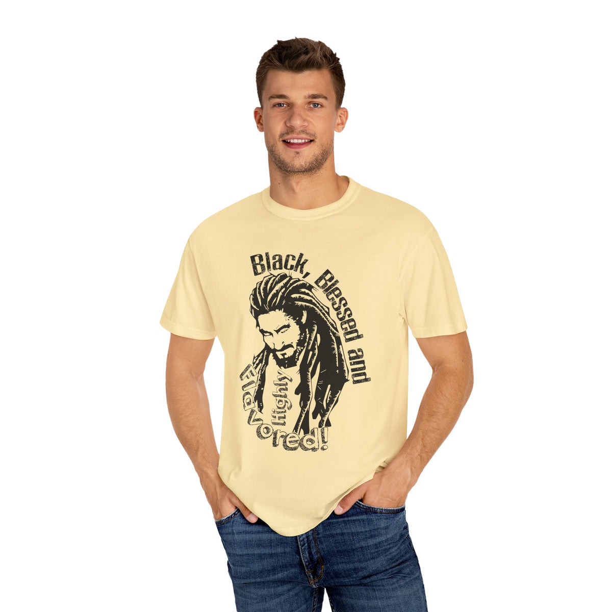 Highly Blessed Unisex Garment-Dyed T-shirt - NGOWE STORE