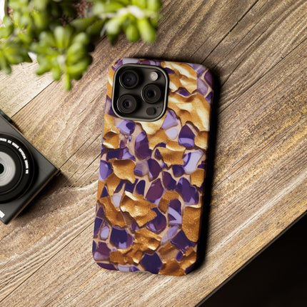 Gold and Purple Tough Cases