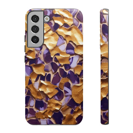 Gold and Purple Tough Cases