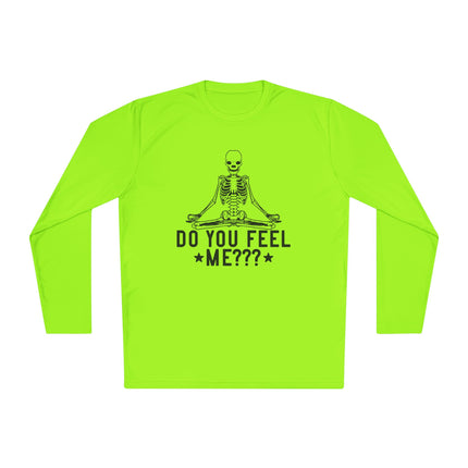 Do You Feel Me Unisex Lightweight Long Sleeve Tee - NGOWE STORE