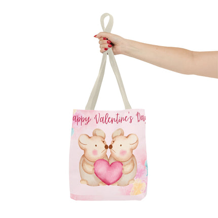 Happy Valentines Day Gift Tote Bag (AOP)