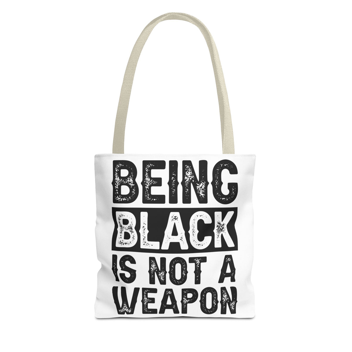 Being Black is No a Weapon Tote Bag (AOP) - NGOWE STORE