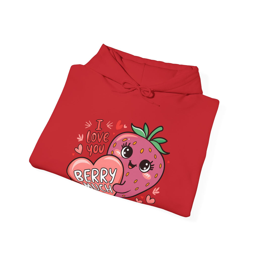 Love you Berry Much Unisex Heavy Blend™ Hooded Sweatshirt - NGOWE STORE
