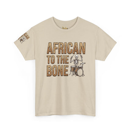 African to the Bone T-Shirt | AdeAde Original | Cultural Pride Unisex Tee | Soft Everyday Statement Shirt - NGOWE STORE