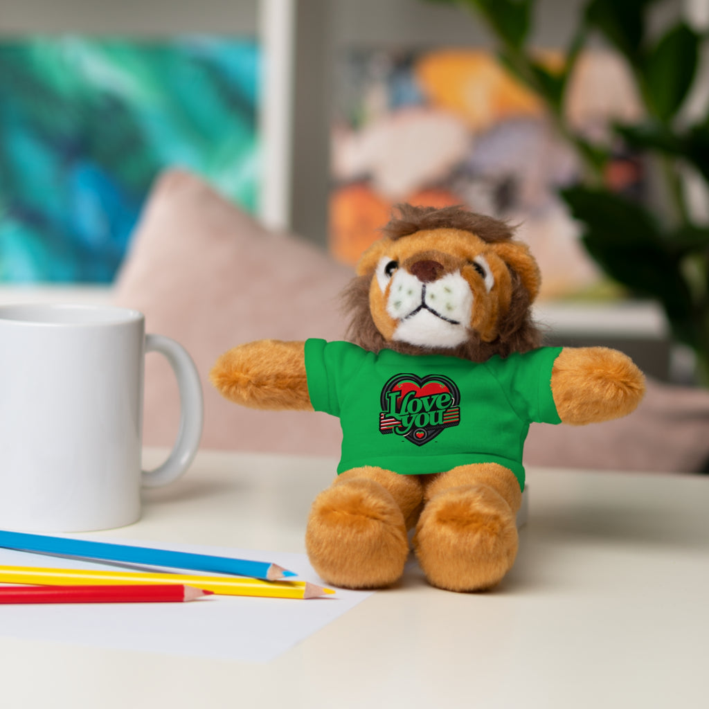 I Love You Stuffed Animals with Tee - NGOWE STORE