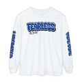 FEARLESS “AdeAde No Excuses” Long Sleeve T-Shirt | NGOWE Fearless Collection – Unisex Motivation Garment-dyed - NGOWE STORE