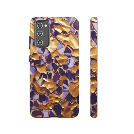 Gold and Purple Tough Cases