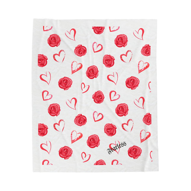 Fearless Love Velveteen Plush Blanket - NGOWE STORE