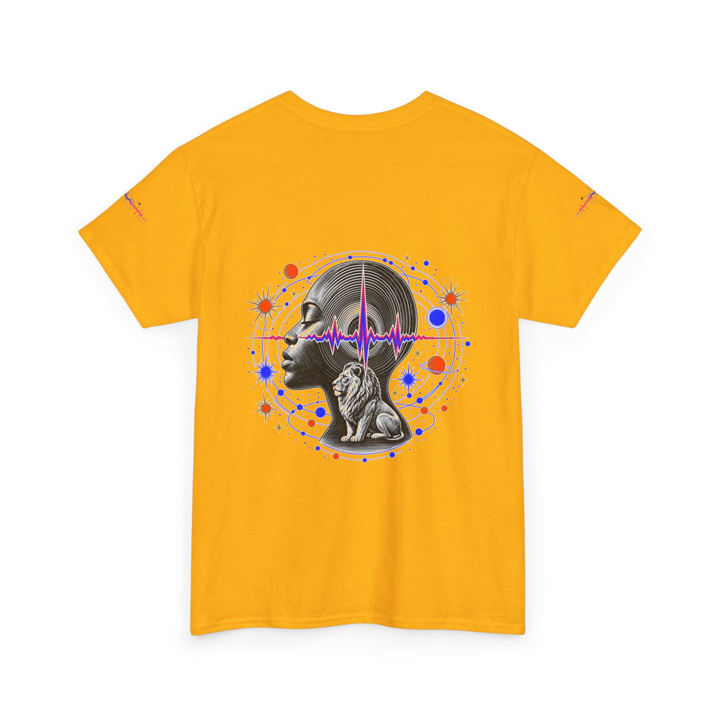 Fearless Frequency Graphic T-Shirt - Unisex Heavy Cotton Tee - NGOWE STORE