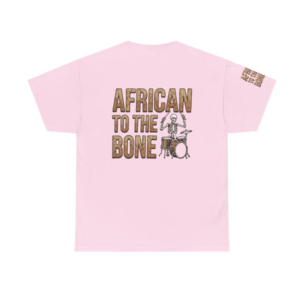 African to the Bone T-Shirt | AdeAde Original | Cultural Pride Unisex Tee | Soft Everyday Statement Shirt - NGOWE STORE