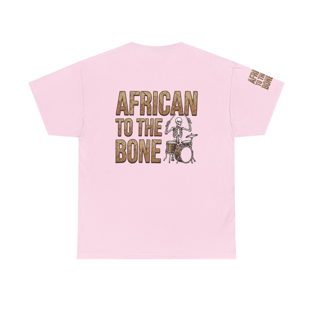 African to the Bone T-Shirt | AdeAde Original | Cultural Pride Unisex Tee | Soft Everyday Statement Shirt - NGOWE STORE