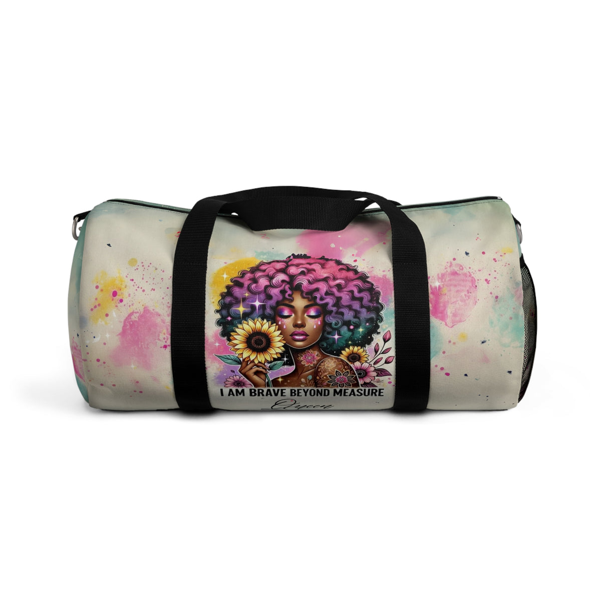 I Am Brave Affirmation Duffel Bag - NGOWE STORE