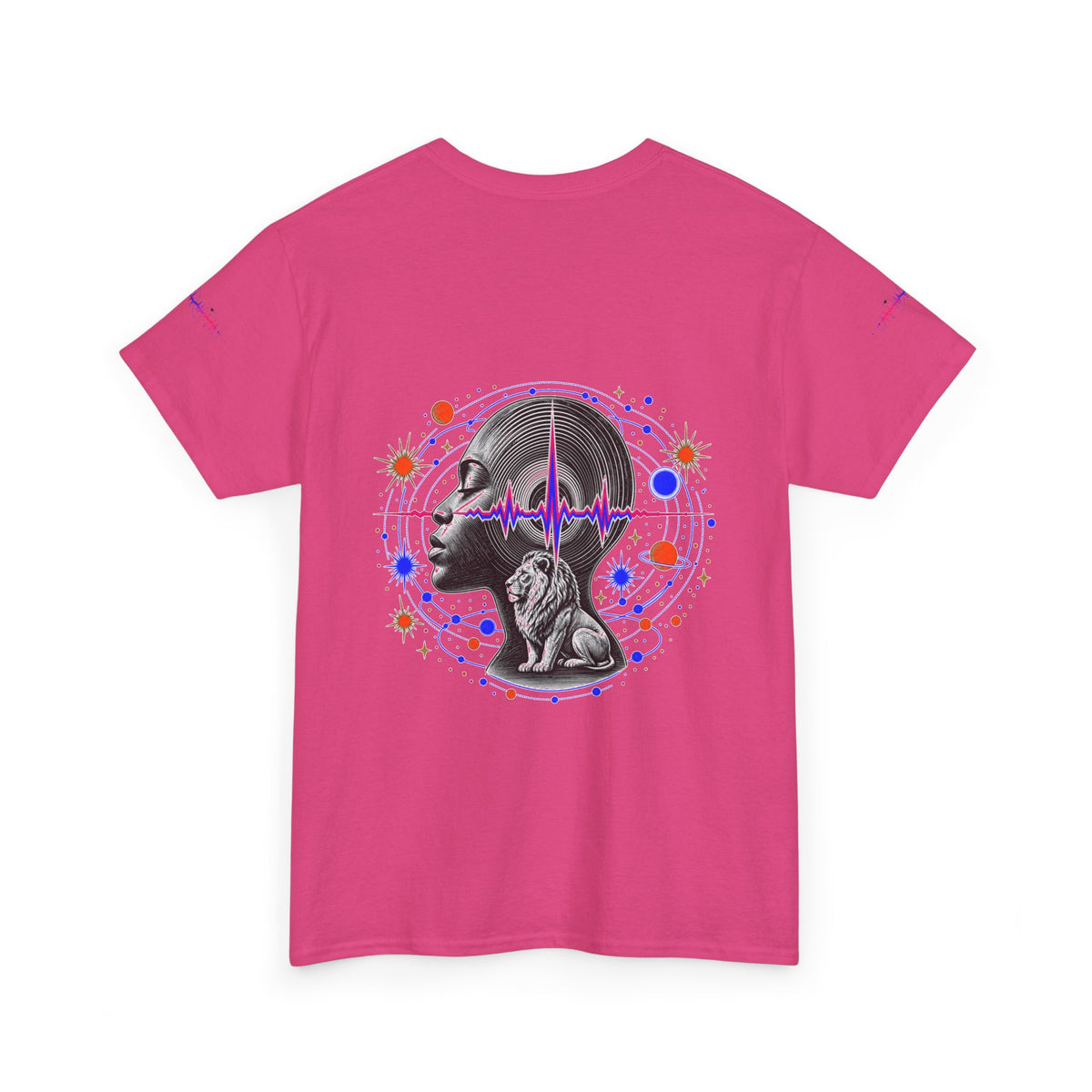 Fearless Frequency Graphic T-Shirt - Unisex Heavy Cotton Tee - NGOWE STORE