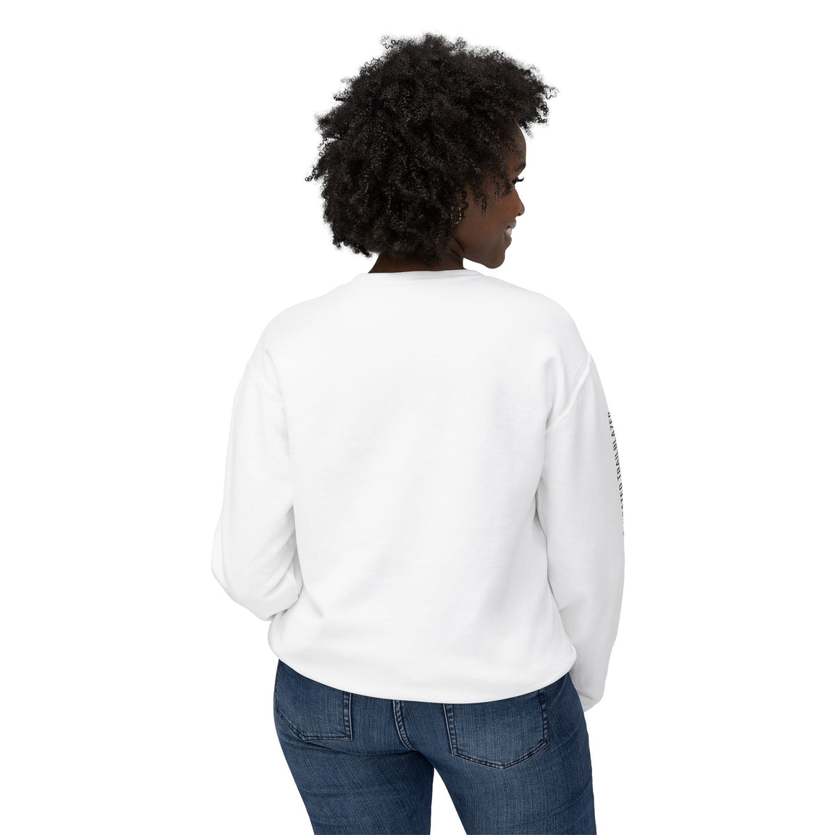 Queen Crewneck Sweatshirt - Fearless Unstoppable Educated Trailblazer - NGOWE STORE