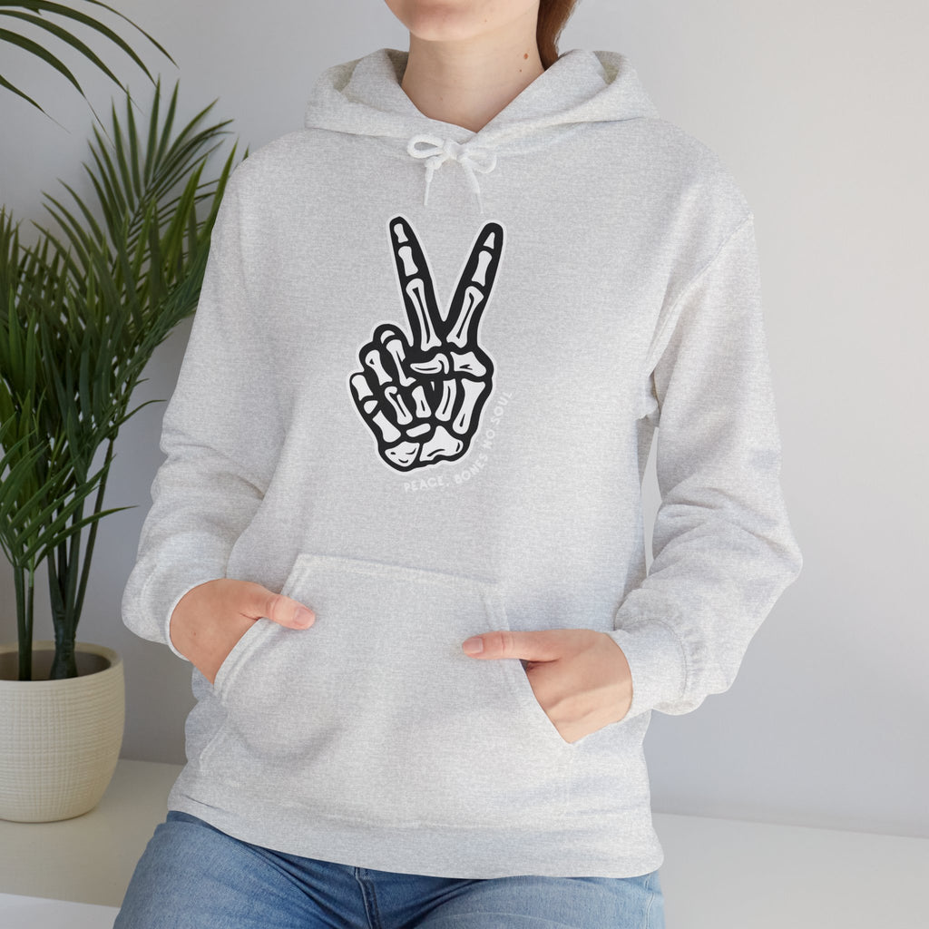 Peace Bone No Soul Unisex Heavy Blend™ Hooded Sweatshirt - NGOWE STORE