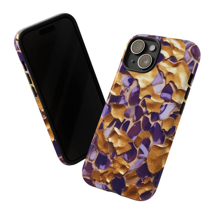 Gold and Purple Tough Cases